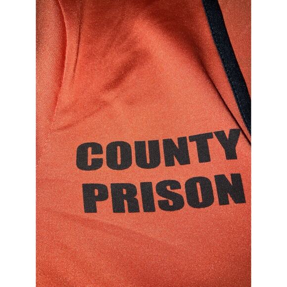 Spirit Halloween Melanie Felony Halloween Costume Prisoner Adult Size XS - Picture 4 of 5